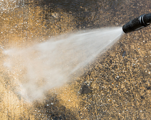 Sidewalk Cleaning