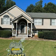 Property-Protection-on-a-House-Washing-in-Dallas-GA 1